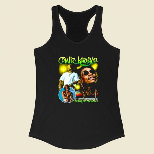 Wiz Khalifa Reach For The Stars Racerback Tank Top