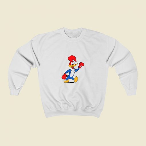 Woody Woodpecker Boxing Sweatshirt Street Style