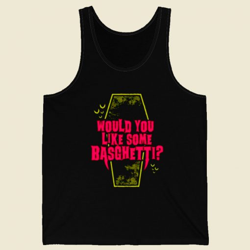 Would You Like Some Basghetti Retro Mens Tank Top