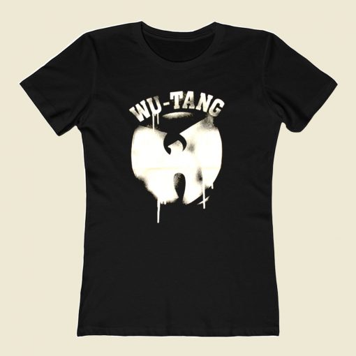 Wu Tang Clan Dripping 80s Womens T shirt