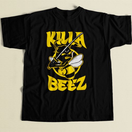 Wu Tang Clan Mascot Killa Bee 80s Mens T Shirt