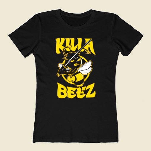 Wu Tang Clan Mascot Killa Bee 80s Womens T shirt