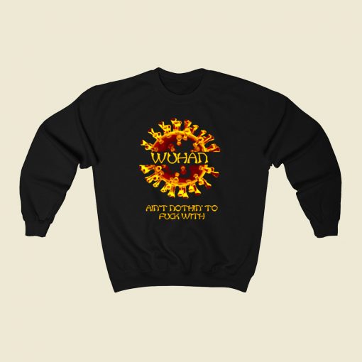 Wu Tang Wuhan Coronavirus 80s Sweatshirt Style