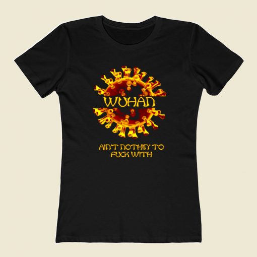 Wu Tang Wuhan Coronavirus 80s Womens T shirt