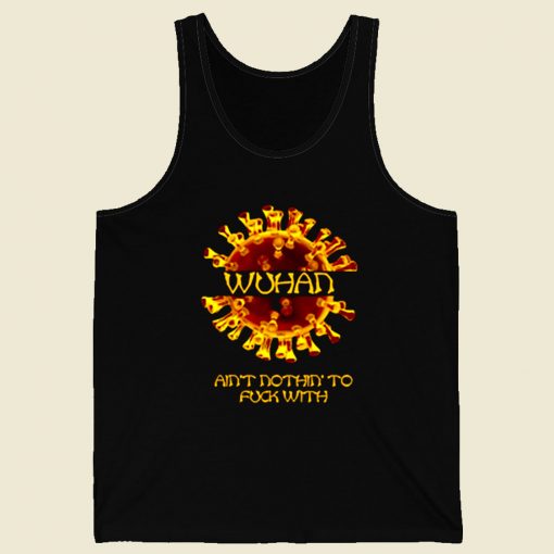 Wu Tang Wuhan Coronavirus Retro Mens Tank Top