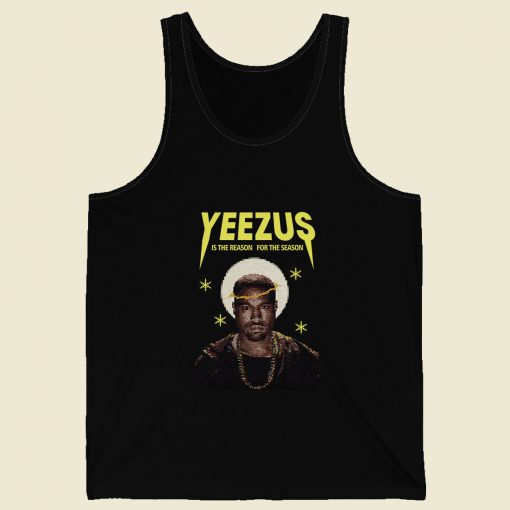 Yeezus Is The Reason Christmas Men Tank Top Style