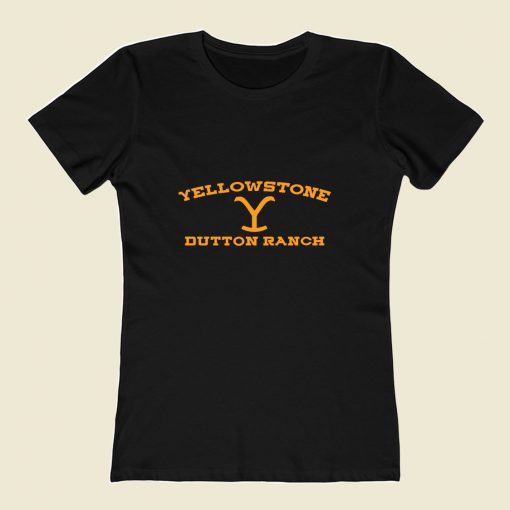 Yellowstone Dutton Ranch 80s Womens T shirt