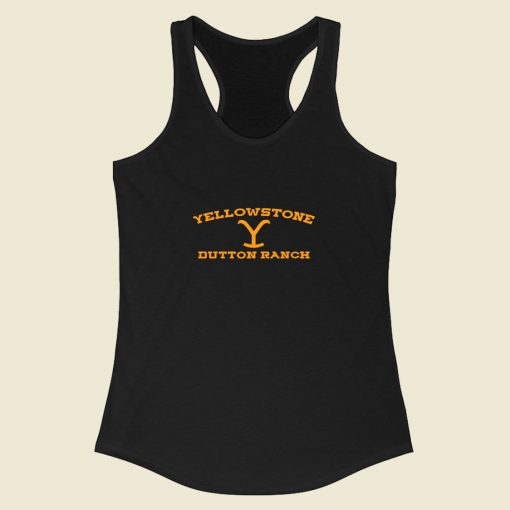 Yellowstone Dutton Ranch Racerback Tank Top