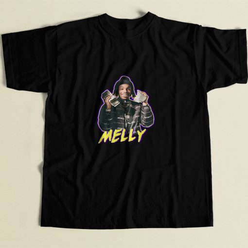 Ynw Melly Holding Money 80s Mens T Shirt