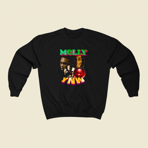 Ynw Melly Mel Murder On My Mind 80s Sweatshirt Style