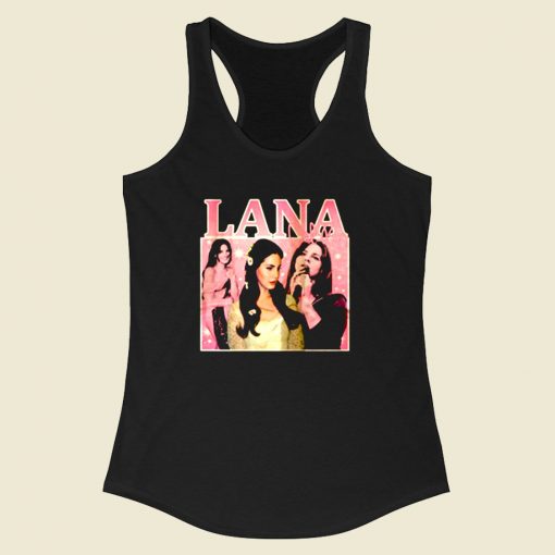 Young Lana Del Rey Racerback Tank Top