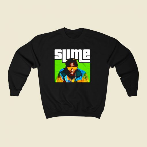 Young Thug Slime Thugger 80s Sweatshirt Style