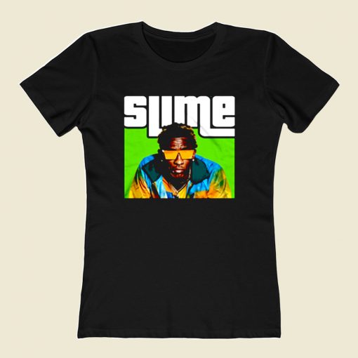 Young Thug Slime Thugger 80s Womens T shirt