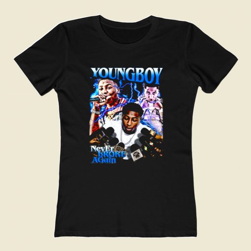 Youngboy Never Broke Again 80s Womens T shirt