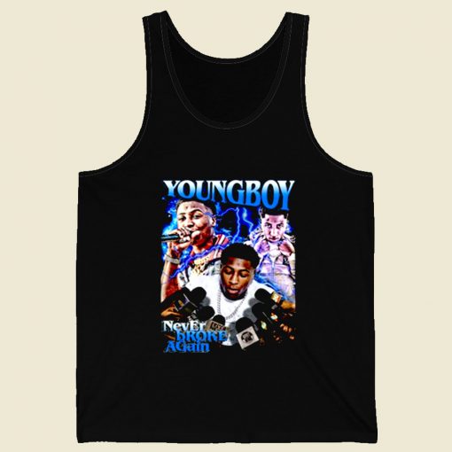 Youngboy Never Broke Again Retro Mens Tank Top