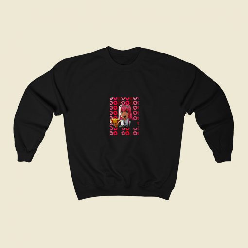 002 Darling In The Franxx 80s Fashionable Sweatshirt