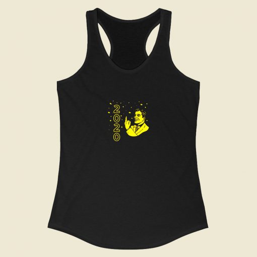 2020 Flip The Bird Salute Racerback Tank Top Style