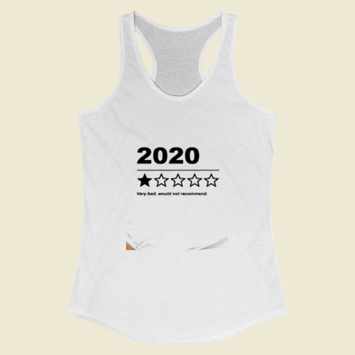 2020 Would Not Recommend Women Racerback Tank Top