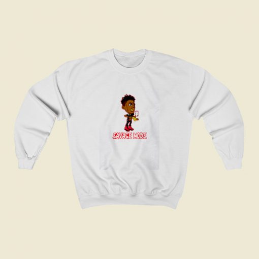 21 Savage Anime Cartoon Christmas Sweatshirt Style