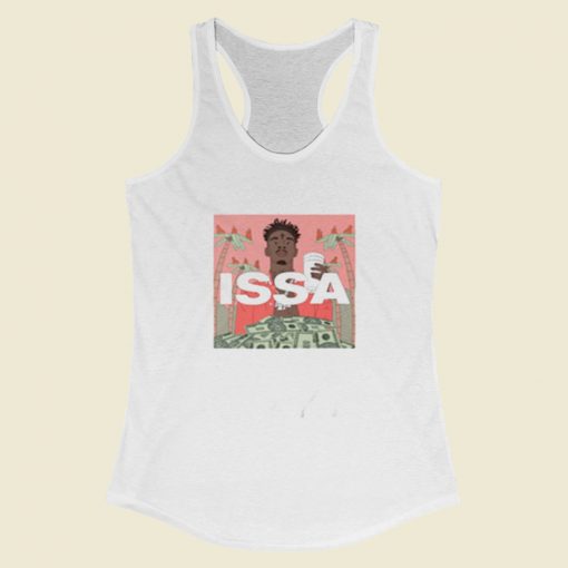 21 Savage Issa Album 1 Essential Women Racerback Tank Top