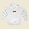 21 Savage Red Box Logo Street Hoodie Style