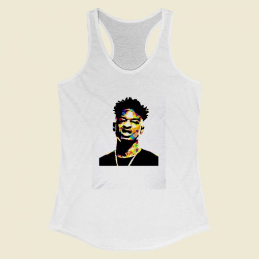 21 Savage Women Racerback Tank Top