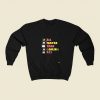 22 380 9mm 40 45 All Faster Than Dialing 911 Saying 80s Fashionable Sweatshirt