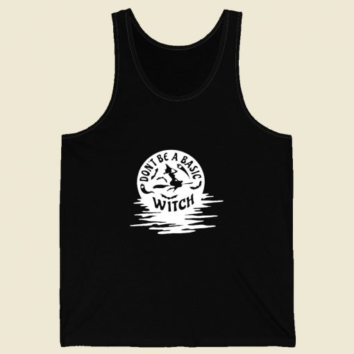 A Basic Witch Halloween Men Tank Top