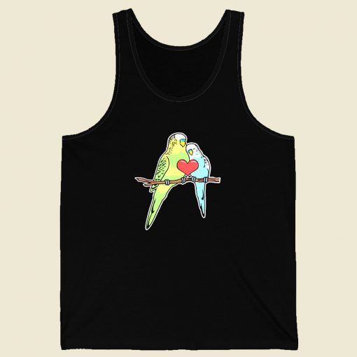 A Budgie Lover Men Tank Top