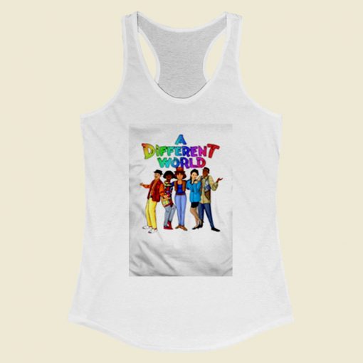 A Different World Women Racerback Tank Top