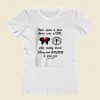 A Girl Who Really Loved Disney And Outlander Women T Shirt Style