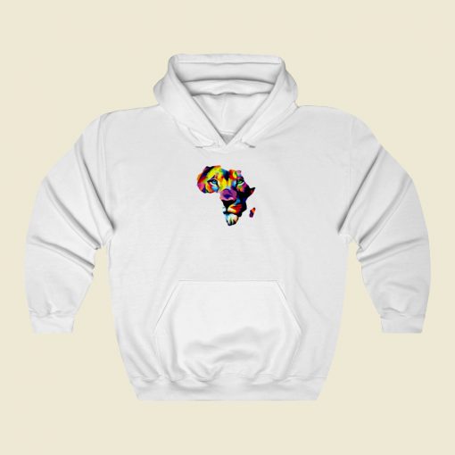 Africa Lion Street Hoodie Style