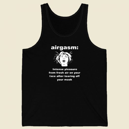 Airgasm Funny Mask Freedom Men Tank Top