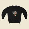 Albert Einstein Physicist Coffee Equation 80s Fashionable Sweatshirt