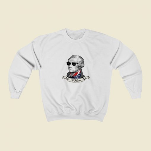 Alexander Hamilton Christmas Sweatshirt Style