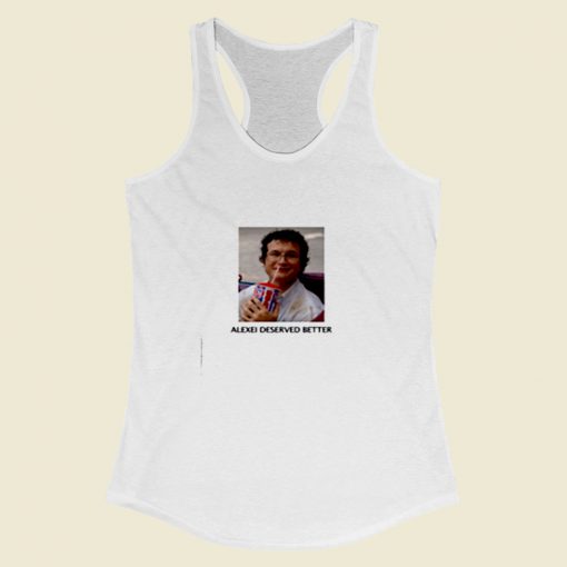 Alexei Stranger Things Women Racerback Tank Top