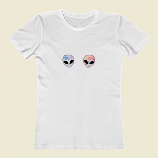 Alien Cute Women T Shirt Style