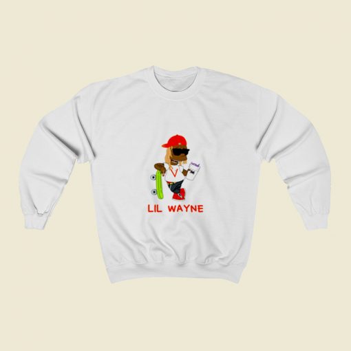 Almost Lil Wayne Clipart Christmas Sweatshirt Style