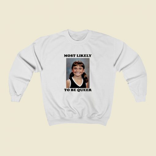 Alyson Stoner Most Likely To Be Queer Christmas Sweatshirt Style