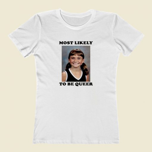 Alyson Stoner Most Likely To Be Queer Women T Shirt Style