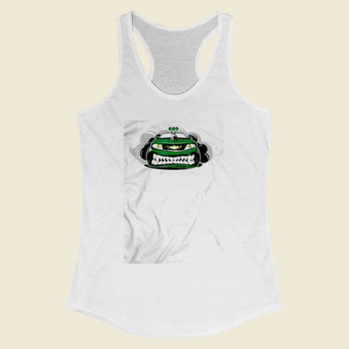 Angry Car Women Racerback Tank Top