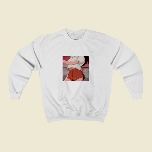 Anime Girl Christmas Sweatshirt Style