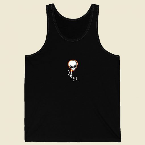 Area 51 Alien Men Tank Top