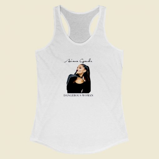 Ariana Grande Dangerous Woman Women Racerback Tank Top