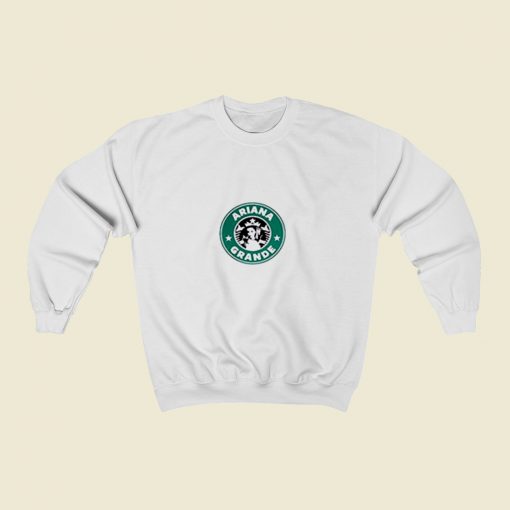 Ariana Grande Starbucks Logo Christmas Sweatshirt Style