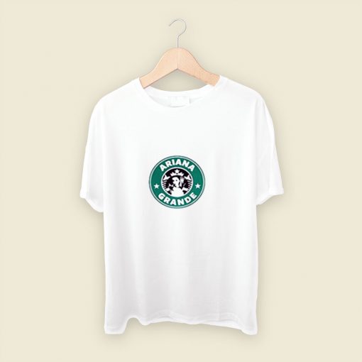 Ariana Grande Starbucks Logo Men T Shirt Style