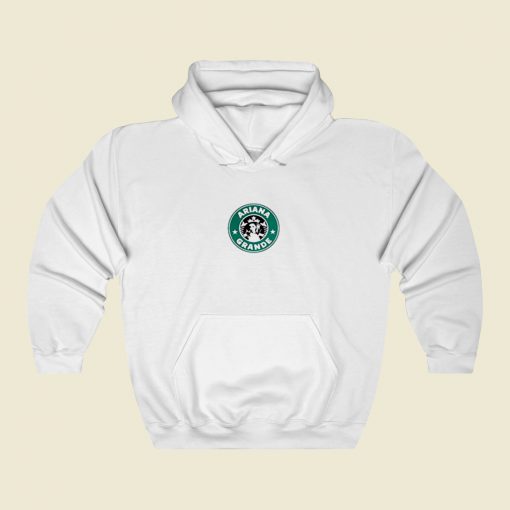 Ariana Grande Starbucks Logo Street Hoodie Style