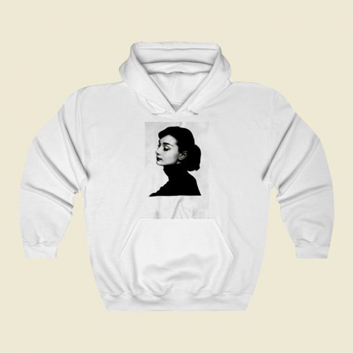 Audrey Hepburn Street Hoodie Style