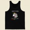 Aunticorn Unicorn Like A Normal Aunt Men Tank Top