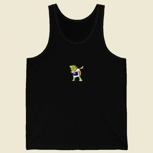 Australia Dabbing Turtle Men Tank Top